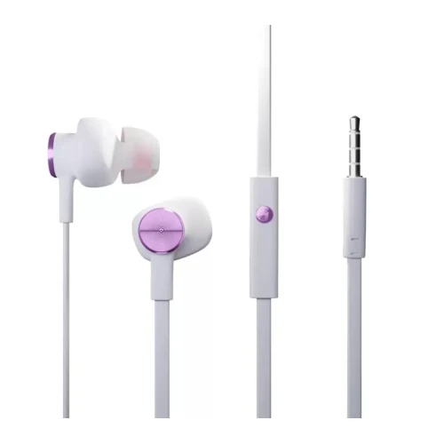 Наушники More choice P42 1.2m white pink