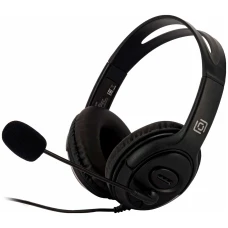 Гарнитура Oklick HS-M400 черный 1.8м накладные