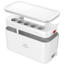 Сетевой фильтр LDNIO SE5334/SN5309 5 port+3USB white