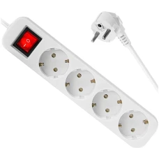 Сетевой фильтр Defender S418 1.8 m, 4 роз (99237)