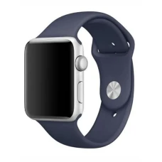 Ремешок для Apple Watch Silicon magnet  38/40/41 mm темно-синий