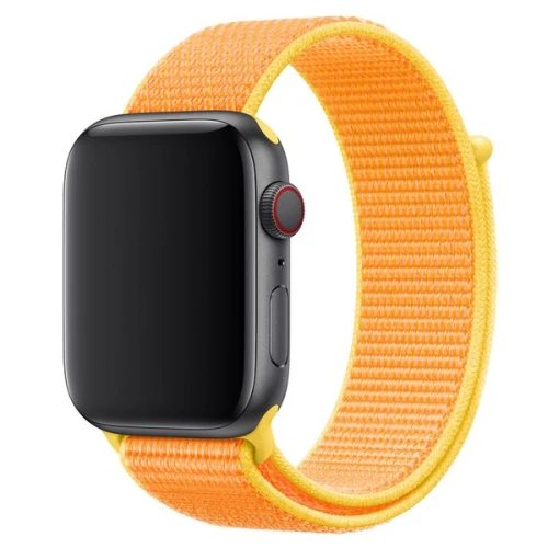 Ремешок Krutoff для Apple Watch Nylon 38/40/41 mm (yellow) 11