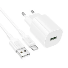 СЗУ Borofone BA102A Type-C 3.0A 18W white