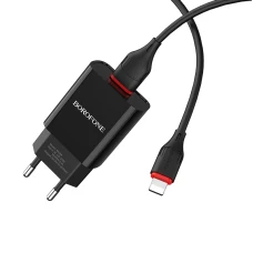 СЗУ Borofone BA20A Lightning 2.1A black