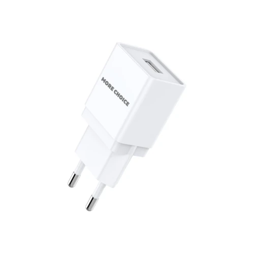 СЗУ More choice NC33 1USB 1A white СЗУ More choice NC33 1USB 1A white