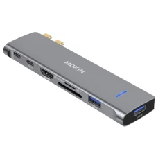 USB Hub Mokin 7 в 2 MOUC2206 для MacBook, HDMI, USB C, USB Ax2, PD, RJ45, SD/Micro SD