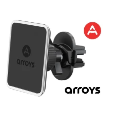 Автодержатель Arroys Vent One black silver