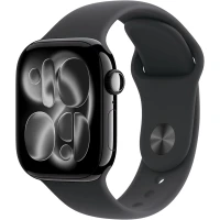 Часы Apple Watch S11 46mm Jet Black Aluminium Case with Black Sport Band(MEUW4LW/A)S/M Часы Apple Watch S11 46mm Jet Black Aluminium Case with Black Sport Band(MEUW4LW/A)S/M