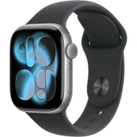 Часы Apple Watch S11 42mm Space Gray Aluminium Case with Black Sport Band(MEQW4LW/A)/SM