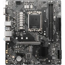 Материнская плата MSI PRO H610M-B DDR4 Soc-1700 Intel H610 2xDDR4 mATX AC`97 8ch(7.1) GbLAN+VGA+HDMI