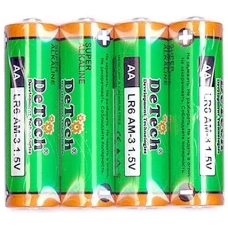 Эл пит DeTech DT AA LR6 зеленые большие