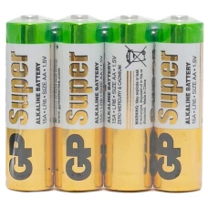 Эл пит GP Super Alkaline 15ARS-2SB4 LR6.AA(4шт) спайка