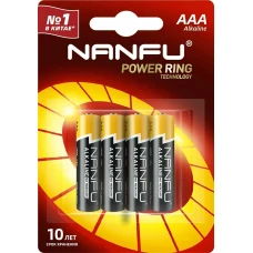 Эл пит Nanfu AAA (4шт) блистер