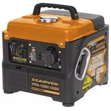 Генератор Carver PPG-1200I Cube (0.8кВт/Инвертор/Бензин/Ручной) 01.020.00072
