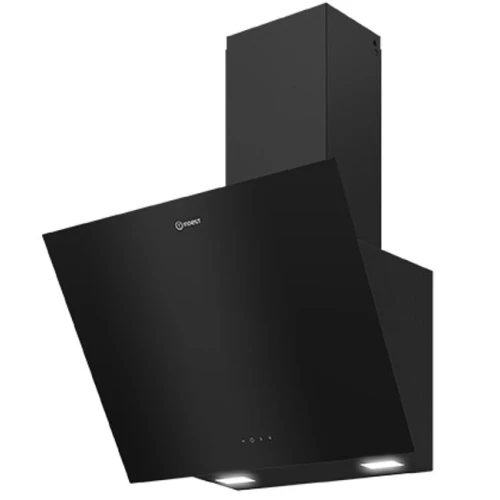 Вытяжка Indesit INHV 6FLM BL (Наклонная, куб.м/ч 408)