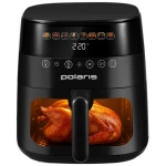 Аэрогриль Polaris PAF 6003W черный (1800Вт.6л.) Аэрогриль Polaris PAF 6003W черный (1800Вт.6л.)