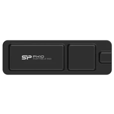 SSD Silicon Power USB-C 1TB SP010TBPSDPX10CK PX10 1.8" черный