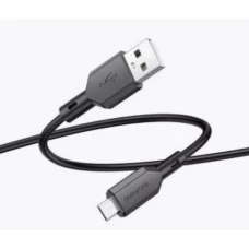 Кабель Borofone BX70 Micro 2.4A 1m black