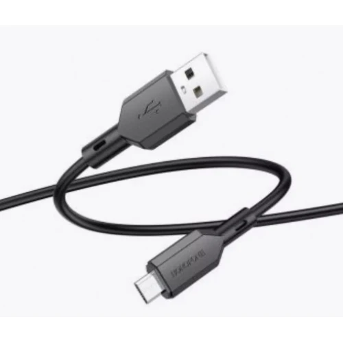 Кабель Borofone BX70 Micro 2.4A 1m black Кабель Borofone BX70 Micro 2.4A 1m black