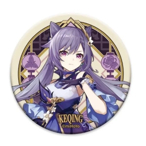 Значок Liyue Harbour Character Can Badge Keqing