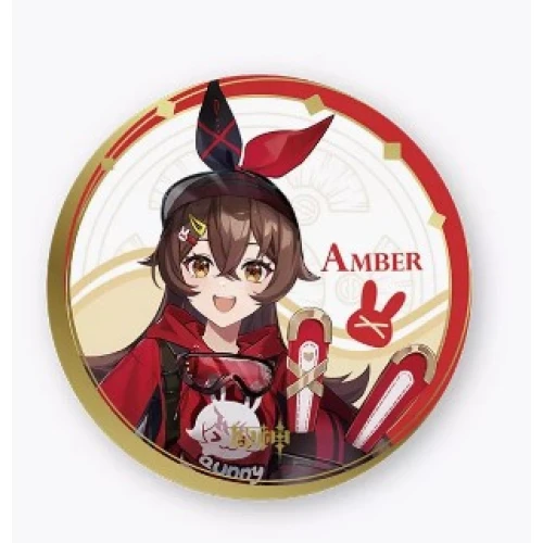 Значок Pizza Hut 2022 Campaign Amber Значок Pizza Hut 2022 Campaign Amber