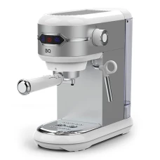 Кофеварка BQ CM3001 Стальной/Белый