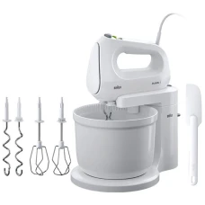 Миксер планетарный Braun HM1070WH белый