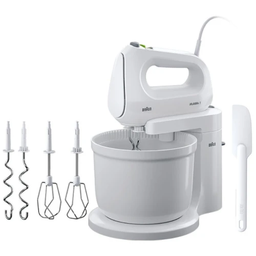 Миксер планетарный Braun HM1070WH белый Миксер планетарный Braun HM1070WH белый
