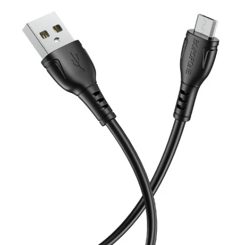 Кабель Borofone BX51 Micro 2.4A 1m black