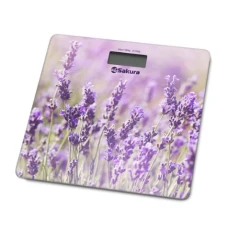 Весы напольные Sakura SA-5072LF лаванда