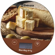 Весы кухонные Sakura SA-6076CH сыр