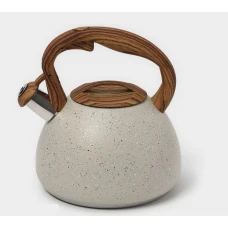 Чайник со свистком «Stone» 2.7л беж 4501433