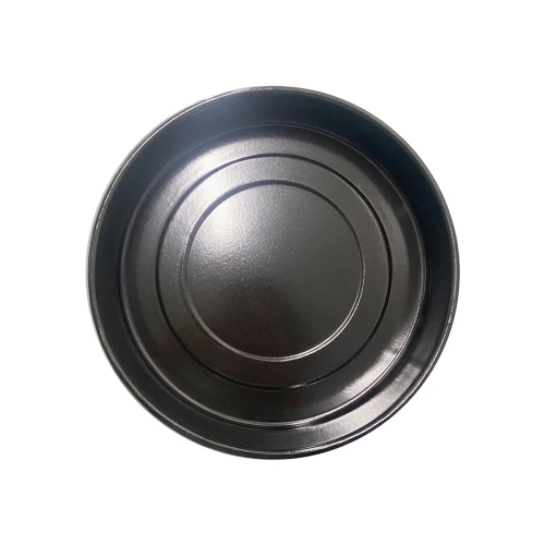 Противень круглый Centek CT-1590-9 черная эмаль