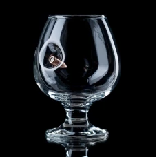 Бокал для коньяка «Непробиваемый.Пуля» коробка 390мл 6384229