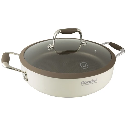 Сотейник Rondell Latte RDA-286 (BN) с крышкой 26см