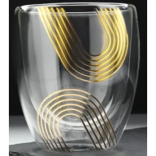 Стакан с двойными стенками «Геометрия» 300мл 9717536