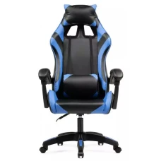 Офисное Кресло RODAS Black+Blue / GM-025 black pvc (15) + blue pvc (35), black