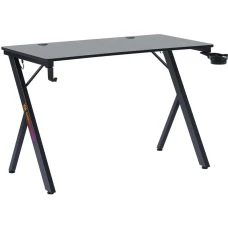 Игровой стол Defender AroX подвес кружк+гарн,черн,МДФ,RGB(64076)