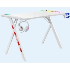 Игровой стол Defender Infinity RGB,подвес кружки+гарн.,белый(64332)