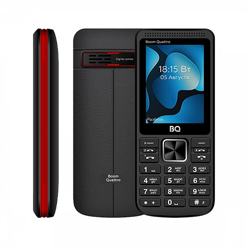 Моб. телефон BQ 2455 Boom Quattro Black
