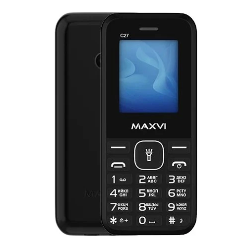 Моб.телефон Maxvi C27 Black