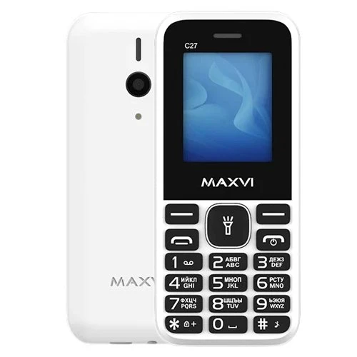 Моб.телефон Maxvi C27 White