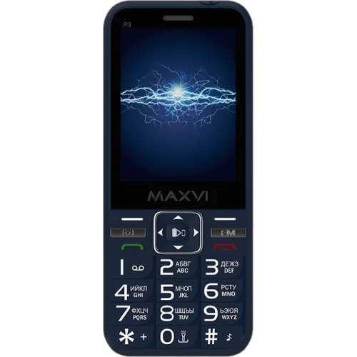 Моб.телефон P3 Maxvi Blue