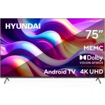 Телевизор Hyundai H-LED75BU7009 черный (Android) Телевизор Hyundai H-LED75BU7009 черный (Android)