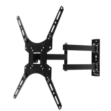 Кронштейн Buro FL4S (BM25A74TS3) Black 20"-65" настен. поворотно-выдвижной и наклон (без SN)