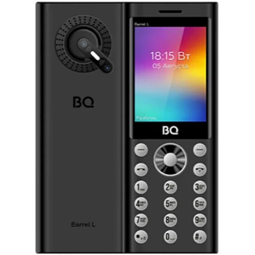 Моб. телефон BQ 2458 Barrel L Black-Silver