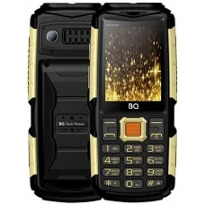 Моб. телефон BQ 2430 Tank Power Black-Gold