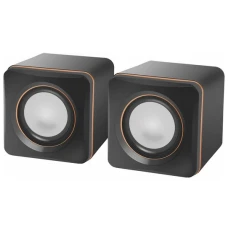 Колонки Defender 2.0 SPK-33 ч, 5 Вт, USB (65633)