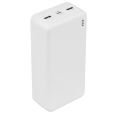 АКБ POWER Bank Borofone BJ55B 30000mAh 2USB+Type-C LED white