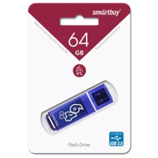 Флэш-драйвы SmartBuy USB 3.0 64GB Glossy series Dark Blue